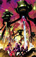 Interior from Avengers 4, the Heroic Age (Marvel, 2010).