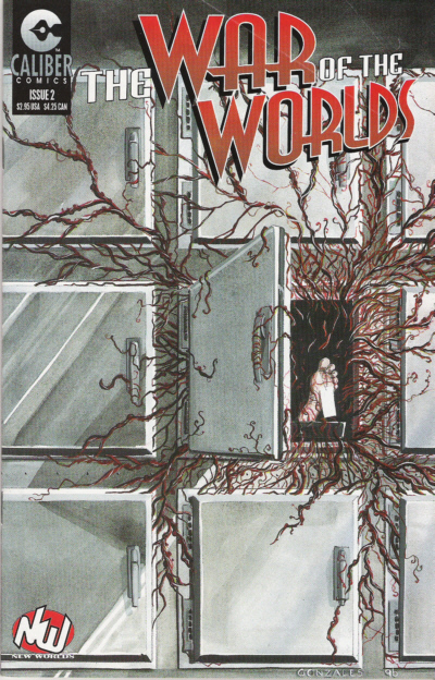 The War Of The Worlds (Caliber, 1996), issue 2 cover.