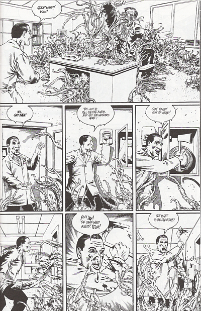 The War of the Worlds (Caliber, 1996), issue 3 interior.