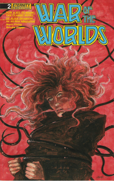 The War of the Worlds (Eternity, 1988), issue 2 cover.