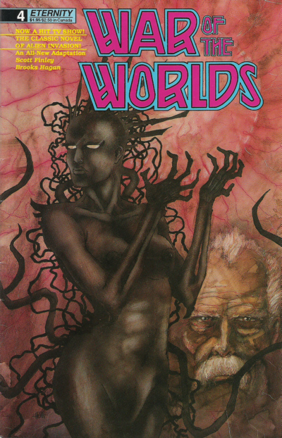 The War of the Worlds (Eternity, 1988), issue 4 cover.