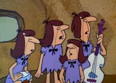 The Flintstones: The Masquerade Party (1965). The Beasties get their marching orders.