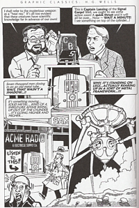Graphic Classics, H.G. Wells interior.