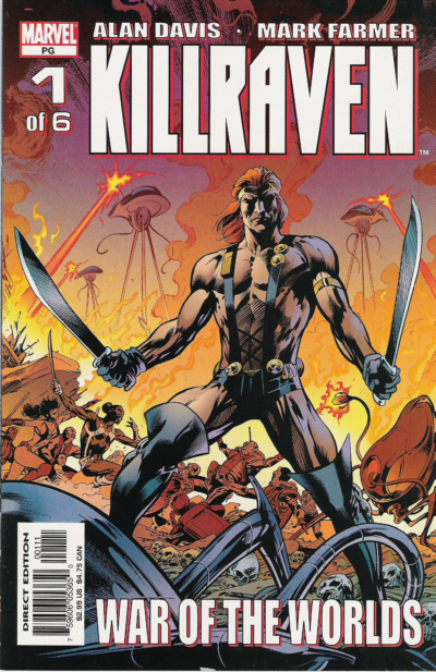 Killraven #1 (Mavel, 2002), front cover.