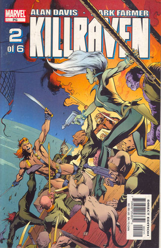 Killraven #2 (Mavel, 2002), front cover.