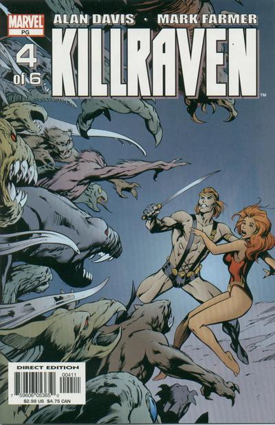 Killraven #4 (Mavel, 2002), front cover.