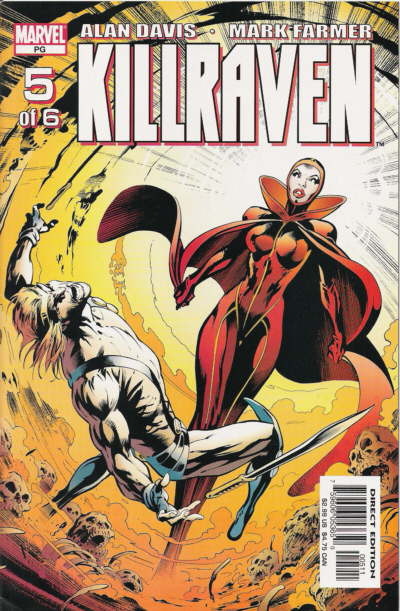 Killraven #5 (Mavel, 2002), front cover.
