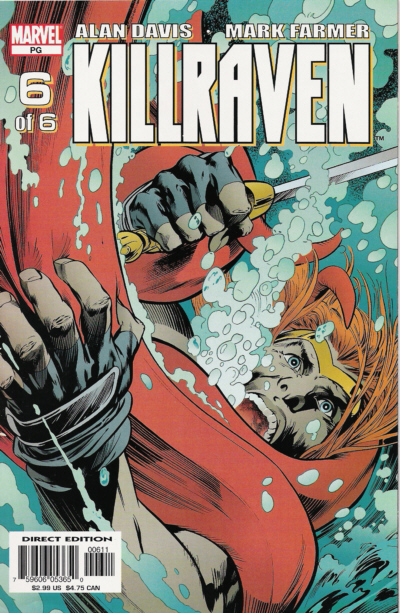 Killraven #6 (Mavel, 2002), front cover.