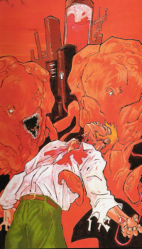 Interior from Little Book of Horrors, War of the Worlds.