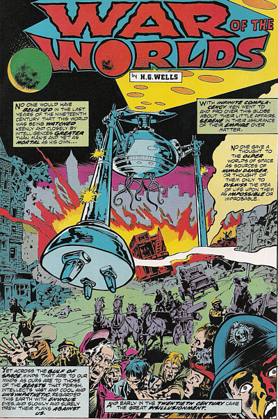 Marvel Classic Comics #14: The War Of The Worlds (1976) interior