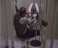 
Sound of Martian Cylinder opening using a toilet bowl.