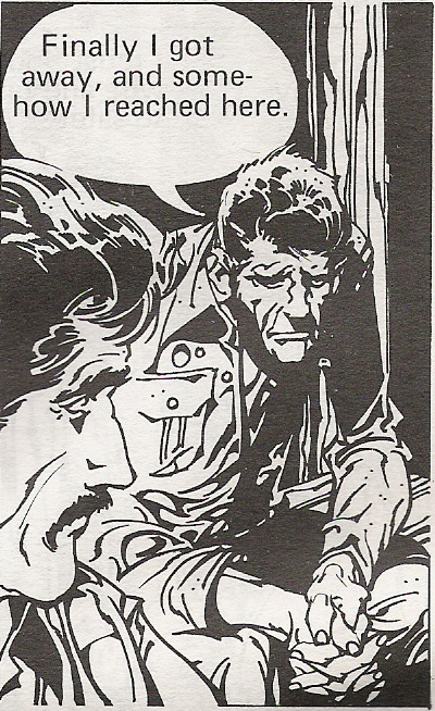 Interior panel, Now Age, Pendulum Press, War Of The Worlds.