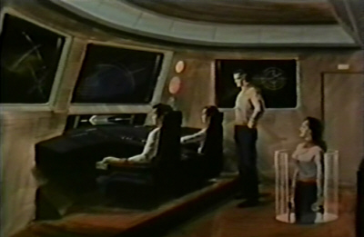 Concept art of the bridge of the Pegasus for War of The Worlds TV Series