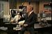 George Pal with a model from his War Of The Worlds TV Series