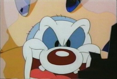 The face of an alien in Battle For The Planet
