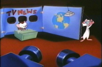 Pinky handles special effects in Battle For The Planet