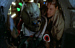 Douglas Barr as Sam meets the Martians ,in Spaced Invaders