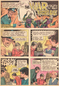 
Interior page of UFO Flying Saucer #5.