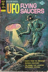 
UFO Flying Saucers #5 (Gold Key, 1975). Click for larger image.