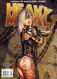 
Cover for Heavy Metal Summer Special, War of the Worlds (Heavy Metal, 2011)
