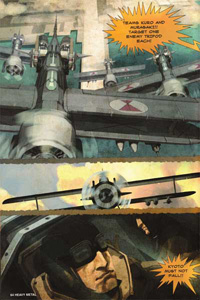 Interior for Heavy Metal Summer Special, War of the Worlds, Devine Wind (Heavy Metal, 2011)