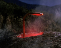 First view of Martian heat ray, George Pal, War of the Worlds.