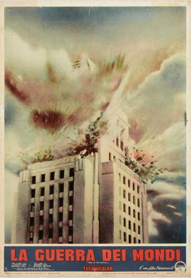 Italian Lobby Card 5 from War Of The Worlds by George Pal
