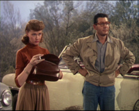 Gene Barry and Ann Robinson, George Pal, War of the Worlds.