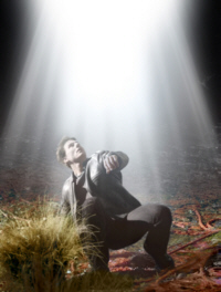 Ray is captured by the aliens.