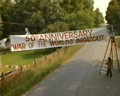 Grover's Mill prepares to celebrate the 50th anniversary of the broadcast in War Of The Worlds TV series